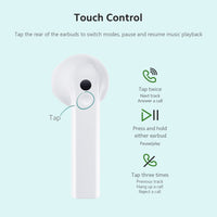 1 x RAW Customer Returns Xiaomi Redmi Buds 3 Wireless Bluetooth Headphones 5.2 Redmi Buds 3 Semi-internal Headphones, 20 Hours Duration, Touch Control, IP54 Dust Resistance, White - RRP €29.5