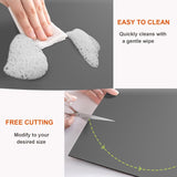 1 x RAW Customer Returns Washing machine cover 60 x 60 cm, washing machine cover non-slip, washing machine and dryer top protector mat, washing machine dust protection, can be cut to size for washing machine or dryer - RRP €17.14