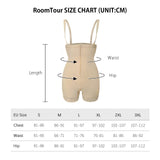 1 x Brand New RoomTour Shapewear Women s Bodysuit Figure-Shaping Tummy Control Body Shaper Strong Shaping 3-Brown L - RRP €27.6