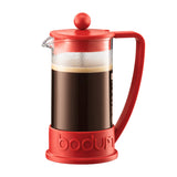 1 x RAW Customer Returns Bodum Brazil 10938-294 coffee maker 8 cups 1 l red - RRP €34.1