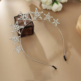 4 x Brand New Star headband,star headband,headbands,bridal headbands,hairband sparkling stars,tiara,rhinestone headbands,wedding party,fashionable daily headbands for women and girls - RRP €72.0