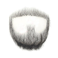 1 x RAW Customer Returns Remeehi, goatee, men s beard, real hair, lace, handmade, mustache, for costume - RRP €35.15