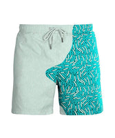 1 x RAW Customer Returns Swim shorts men s swim trunks with color changed swimsuits boys, swim trunks, men s shorts summer, bermuda shorts men, cargo shorts men summer - swim trunks men short M, emerald fingerprint  - RRP €39.95