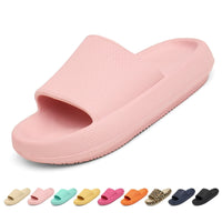 1 x Brand New Somic Women s Men s Slippers Sandals Thick Sole Non-Slip Waterproof Shower Slipper Quick Drying Pink 44 45 - RRP €51.6