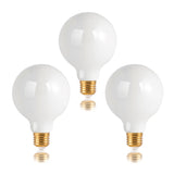 1 x RAW Customer Returns FLSNT Dimmable E27 LED Vintage, 5.5W Replaces 40W , G95 Retro LED Filament Edison Light Bulb E27 Vintage, 550LM Bulb E27 2700K Warm White, 3 Pack - RRP €24.99