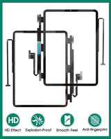 1 x RAW Customer Returns SRJTEK Replacement for iPad Pro 11 2018 1st Touch Screen Replacement A2013 A1934 A1980 Digitizer 2020 2nd A2068 A2230 A2231 A2228 Sensor Panel Glass Lens Kits Pro 11 2nd 2020 Black  - RRP €63.7