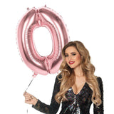 1 x Brand New Boland 23710 Mylar Balloon Number 0 86 cm , Pink - RRP €20.4