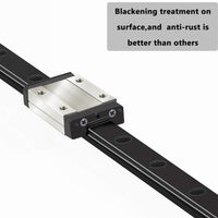 1 x RAW Customer Returns UniTak3D MGN12 400mm Linear Rail Slide Guide with MGN12H Bearing Steel Carriage Block for 3D Printer and DIY CNC Machine CoryXY - RRP €27.85