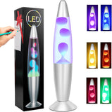 1 x RAW Customer Returns AONESY LED Lava Lamps 34cm Color Changing Lava Lamp Children White Liquid White Wax Lava Lamp Led for Home Decoration Beautiful Light - RRP €36.99