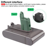 1 x RAW Customer Returns ARyee DC31 battery compatible with Dyson handheld vacuum cleaner DC31 DC34 DC35 DC44 DC45 Type B battery, suitable for 17083-2811 17083-4211 17083-04 18172-01-04 917083-01 22.2V 4000mAh  - RRP €32.99