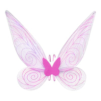 27 x Brand New AMOBON Luminous Fairy Wings for Children, LED Fairy Wings Costume Dress Accessories, Angel Fairy Wings for Halloween Carnival Cosplay Carnival Theme Party - Pink - RRP €461.43