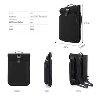 1 x RAW Customer Returns Smatree Hardshell Laptop Backpack 15.6 Inch, Travel Bag Compatible with 2021 MacBook Pro 16 15.4 Inch Razer Blade 15 Gaming Laptop 14 13.3 MacBook Pro MacBook Air iPad Pro-Black - RRP €79.33