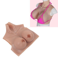 1 x RAW Customer Returns Silicone Breasts, Artificial Silicone Breasts, Artificial Breasts Soft, Comfortable and Odorless C-Cup  - RRP €61.77