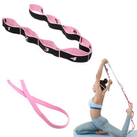 1 x Brand New Yoga Stretch Strap, Stretching Band, Stretching Band for Hot Yoga, Adjustable Exercise Band, Highly Elastic Resistance Bands, Elastic Sports Headband, Elastic Hair Bands for Fitness, Dance Training - RRP €36.0