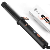 1 x RAW Customer Returns Curling iron automatic 360 rotating, WeChip curling iron large curls 32 mm, nano titanium coating automatic hair curler, automatic curling iron for long, medium-length hair, 140-220  - RRP €70.52