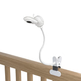 1 x RAW Customer Returns HOLACA Baby Monitor Clip Holder for BOIFUN GHB TakTark Baby Monitor with Camera 3.2 Digital LCD Screen, Flexible Crib Mount - RRP €19.81