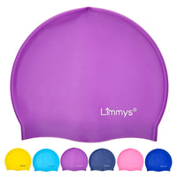 1 x RAW Customer Returns Limmys Premium Children s Swimming Cap, Children s Swimming Cap - Long and Short Hair Children s Swimming Cap and Swimming Cap for Girls Boys - High Quality, Stretchy Comfortable Swimming Cap S, Purple  - RRP €10.99