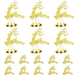 13 x Brand New AFASOES 16 Pieces Christmas Hanging Reindeer Golden Christmas Tree Decoration Reindeer with 10 Small Reindeer Christmas Bells Christmas Decoration Christmas Decorations Elk Christmas Tree Pendant Ornaments - RRP €105.82