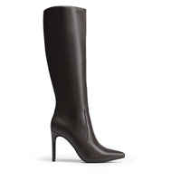 1 x Brand New DREAM PAIRS women s knee-high boots with stiletto heel BROWN size 40 EUR  - RRP €35.18