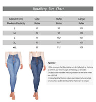 1 x RAW Customer Returns Uusollecy women s skinny high waist jeans stretch jeans pants - RRP €34.55