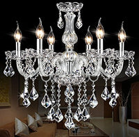 RAW Customer Returns Job Lot Pallet - SUN-E Maple Leaf Shape K9 Crystal Chandeliers - 12 Items - RRP €1400.88