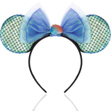 1 x Brand New Vatocu Ears Mouse Headband with Mouse Ears Mouse Ears Headband Halloween Costume Accessories Party Carnival Hairband Women Ladies - RRP €19.2