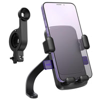 1 x RAW Customer Returns Olycism Mobile Phone Holder Bicycle Handlebar Mounts Motorcycle Rearview Mirror 2 Connection Methods Anti-shake Phone Holder Bicycle Mount Metal With 360 Rotate for 5.0-6.8 Inch Smartphone - RRP €12.66