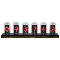 1 x RAW Customer Returns Vastarry Nixie Tube Clock Glow Tube Clock IPS Color Screen Digital Clock DIY Analog Digital Tube WiFi Time Desktop Desktop Digital Clock Decoration Gift 401  - RRP €69.0