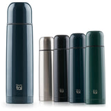 1 x RAW Customer Returns Blumtal Thermos bottle 1L - BPA-free thermos flask for hot cold - leak-proof insulated bottle 1000ml made of stainless steel - Thermos flask with mug - Insulated flask 1L - Thermos flask - Dark green - RRP €18.92