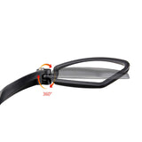 1 x RAW Customer Returns 1 piece Bicycle Handlebar rearview mirror back safety mirror for Bicycle MTB Bike electric Motorcycle Color Left  - RRP €24.99