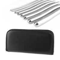 1 x RAW Customer Returns Hegar Dilators Urethral Dilator Set 8 Hegar pins with double ends 3mm to 18mm - RRP €23.6