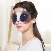 1 x Brand New RONGYI Set of 4 Cat Sleep Masks, Soft Funny Blindfold, Cute Sleep Blindfold, Animal Eye Cover, Blindfold Sleeping Glasses, for Travel, Nap, Yoga and Sleep at Night - RRP €12.13