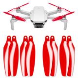 2 x RAW Customer Returns Master Airscrew Stealth Propeller compatible with DJI Mini 2, Mini 2 SE, Mini SE Mini 4K - Red, 4 Propellers in Set - RRP €42.98