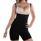 2 x Brand New  MD Women Tummy Control Shapewear Body Butt Lifter Full Body Shaper for Clothes Open Bust Thigh Waist Slimmer Trainer - RRP €48.0