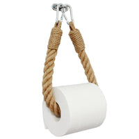 1 x Brand New Funerom Hemp Joint Metal Toilet Paper Roll Holder Vintage Design with Screws - RRP €22.8