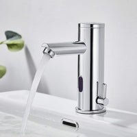 1 x RAW Customer Returns Auralum infrared faucet bathroom with sensor automatic bathroom faucet touchless wash basin faucet induction wash basin mixer tap single lever mixer for wash basin bathroom hand wash basin - RRP €90.29