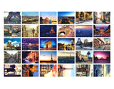 1 x RAW Customer Returns Fendawn Strive Retro Art Postcards with Travel Landscapes, Paris, 30 Pieces - RRP €15.98