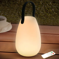 1 x RAW Customer Returns FUYO Outdoor Lamp LED Battery Table Lamp Portable Wireless Dimmable Table Lamp with 8 Colors Color Changing Garden Lamp Perfect for Bedroom Living Room Outdoor BBQ Garden Easter Decoration Smooth  - RRP €29.99