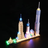 1 x RAW Customer Returns BrickBling LED Lighting for Lego 21028 Architecture New York City Collectible Kit No Lego Model Included, Only Lights , DIY Lighting Kit for New York, Decoration Light for 21028... - RRP €30.24