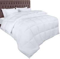 1 x RAW Customer Returns Utopia Bedding Duvet 135 x 200 cm, All Season Duvet 370 GSM Filling, Breathable Sleeping Blanket, Quilt, Super Soft Cuddly White  - RRP €25.78