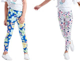 1 x RAW Customer Returns XM-Amigo 4 Pack Floral Stretch Leggings 2-13 Years A01 10-11 Years - RRP €21.99