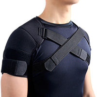 1 x RAW Customer Returns Kuangmi Shoulder Support Shoulder Warmer Shoulder Brace for Joint Pain Sports Injuries, S - RRP €36.05