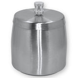 1 x Brand New Storm ashtray with lid - Odor-proof stainless steel cup with anti-scratch protection - Ashtray perfect for indoors and outdoors - Size 9x9x9 - RRP €15.32