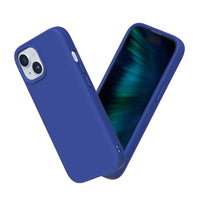 1 x RAW Customer Returns RhinoShield Case compatible with iPhone 15 Plus SolidSuit - Shock-absorbing slim protective case with premium finish - 3.5 meter drop protection - Blue - RRP €29.99