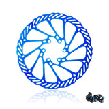 1 x RAW Customer Returns Chooee bicycle brake disc 160mm 180mm 203mm, 2 pieces bicycle brake discs with 12 screws brake disc for racing bikes, mountain bikes, MTB, BMX. - RRP €23.18