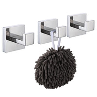 1 x RAW Customer Returns KOKOSIRI Robe and Towel Hooks Stainless Steel Bathroom Accessories Hook Towel Racks 3 Pieces Wall Mounted, Polished Chrome B1010CH-P3 - RRP €36.99