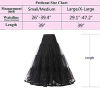 1 x RAW Customer Returns Linghe 50s Long Petticoat Ruffled Crinoline Vintage Wedding Bridal Petticoat for Wedding Dresses Underskirt Rockabilly Tutu Skirt Navy Blue, M  - RRP €23.89