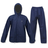 1 x RAW Customer Returns ZOEGO Ultra-Lite Rain Suit for Men Women Waterproof Raincoat with Pants 2 Pieces Rainwear Navy,M  - RRP €27.99