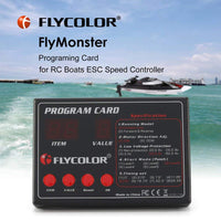 1 x RAW Customer Returns Flycolor FlyMonster Programming Card for Remote Control RC Boats Ship ESC Electronic Speed Controller - RRP €17.15