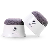 1 x RAW Customer Returns MiLi Small Magnetic Bluetooth Speaker Boxes, Compatible With iPhone 13 MagSafe, Mini Wireless Bloototh Speaker Soundbox Music Box, Bluetooth Box White 2-Pack  - RRP €35.28